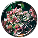 Vintage Flower Clock Live WP APK