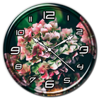 Vintage Flower Clock Live WP icon