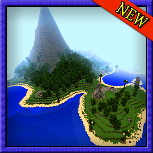 Lost Island maps for minecraft pe