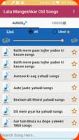 Lata Mangeshkar Old Songs Affiche