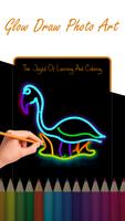 Glow Draw Magic Photo Art Plakat