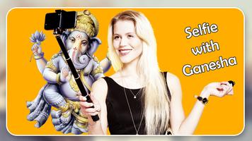 برنامه‌نما selfie with ganesha photo frame عکس از صفحه