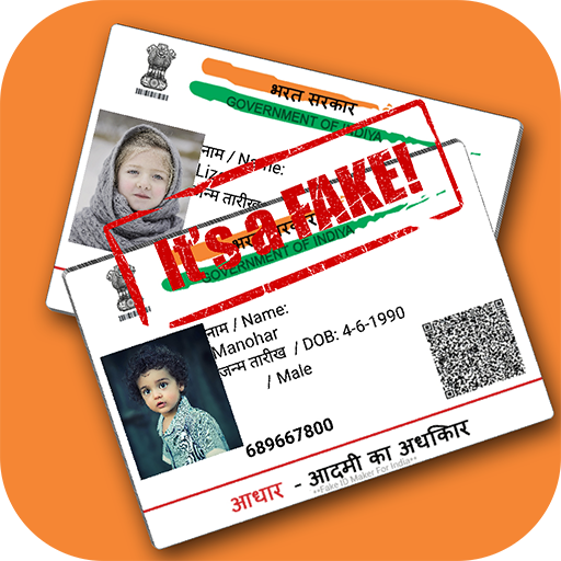 Fake Aadhar Card Maker