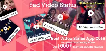 Sad Video Status : Sad Lyrical Video Songs