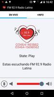 Radio Latina 92.9 capture d'écran 1