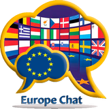 Europe Chat - Meet Friends-icoon