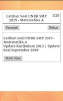Latihan UNBK SMP 2020 Soal & Pembahasan captura de pantalla 2