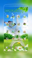 Eiffel Butterfly Wallpapers screenshot 1