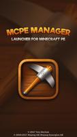 Launcher MCPE Manager for Minecraft PE Master Affiche