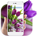 HD Violet Tulip Wallpaper APK