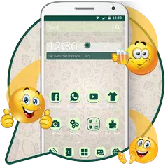 Launcher Theme for Whatsapp APK download