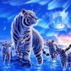 Tiger family icône