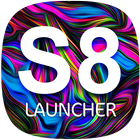 s s8 launcher - galaxy s8 launcher theme cool icône