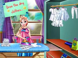 Laundry games for girls : Washing Clothes Machine स्क्रीनशॉट 2