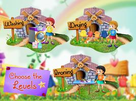 Laundry games for girls : Washing Clothes Machine 截圖 3