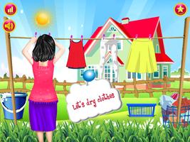 Laundry games : Daycare skills capture d'écran 1