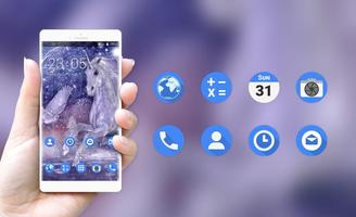 Theme for Lava A16 Unicorn HD Wallpaper ภาพหน้าจอ 3