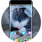Theme for Lava Discover 128 Cute Cat Wallpaper ikona