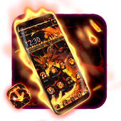 Fire Dragon Lava Theme biểu tượng