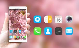 Theme for Lava Iris 250 Pink Wallpaper 截图 3