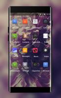 Theme for Lava Iris 349i Peonies wallpaper screenshot 1