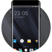 Black Smooth Business Theme for Lava Iris 400s
