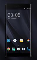 Black Smooth Business Theme for Lava Iris 400s poster