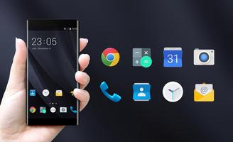 Black Smooth Business Theme for Lava Iris 400s screenshot 3