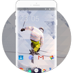 Ski Theme for Lava Iris 503e launcher