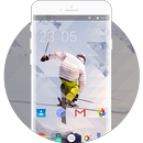 Ski Theme for Lava Iris 503e launcher APK
