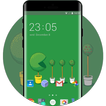 Green Theme for Lava Iris 550Q Launcher