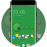 Green Theme for Lava Iris 550Q Launcher icon
