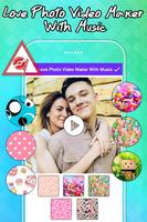 2 Schermata Love Photo Video Maker With Music