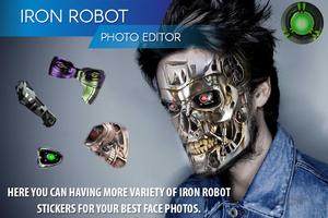 Iron Robot Photo Editor Affiche
