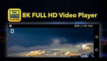 5K 8K Video Player plakat