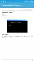 Programming Exercises ảnh chụp màn hình 4