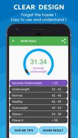 BMI Calculator & WHR Ratio ảnh chụp màn hình 2