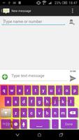 Purple Keyboard Theme скриншот 3