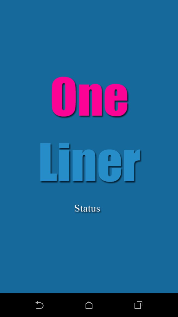One Liner Status APK for Android Download