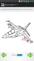 1 Schermata How to Draw warplanes
