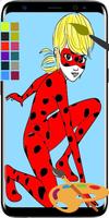 Ladybug and Cat Noir Coloring Book NEW Poster