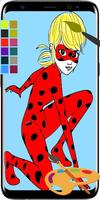 Ladybug and Cat Noir Coloring Book NEW poster