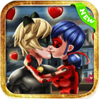 Miraculous Ladybug Love Cate Noire icône