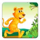 Jungle Tiger Run icône