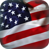 Flag of the USA Live Wallpaper 图标