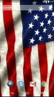 Flag of the USA Live Wallpaper syot layar 2