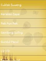 برنامه‌نما Aplikasi Lagu Daerah عکس از صفحه