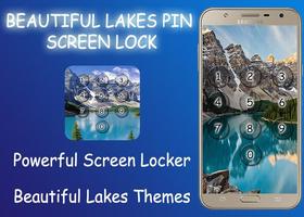 Beautiful Lakes Pin Screen Lock capture d'écran 2