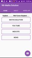 9th class maths solution in hindi imagem de tela 1
