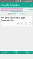 Deutsche Sprichwörter screenshot 1